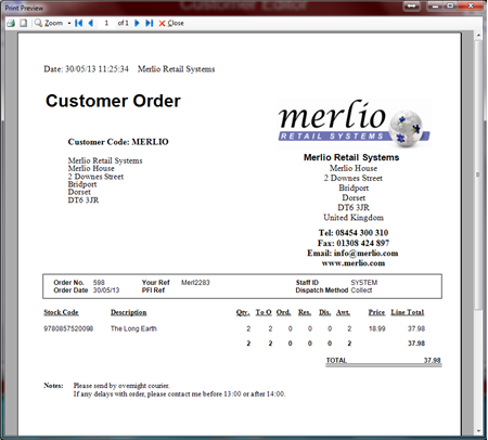 Picture for category Standing Orders